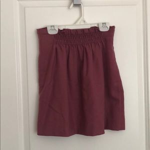 J. Crew Fuchsia Mini Skirt